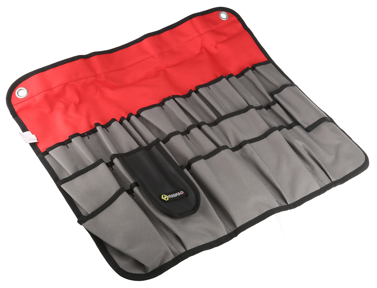 ma2718 CK Black, Red, Grey Polyester Tool Roll, 480 mm x 150mm