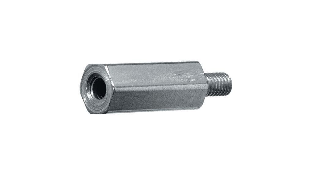 ma60100-40 S.A Bourqui Jean Hex Zinc Plated Steel Spacer MA60100-40 40 mm