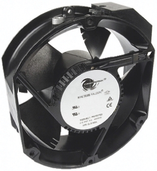 COMAIR ROTRON Maltese Series Axial Fan, 230V ac, 496 m³/h, 41.4 W, 180 mA Max 171.4 mm, 150.4mm, 54.9 mm