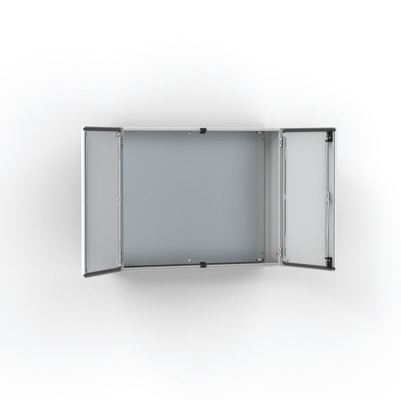 nVent HOFFMAN MAD Series Mild Steel Wall Box, IP55, 39.4 mm x 39.4 mm x 11.8 mm
