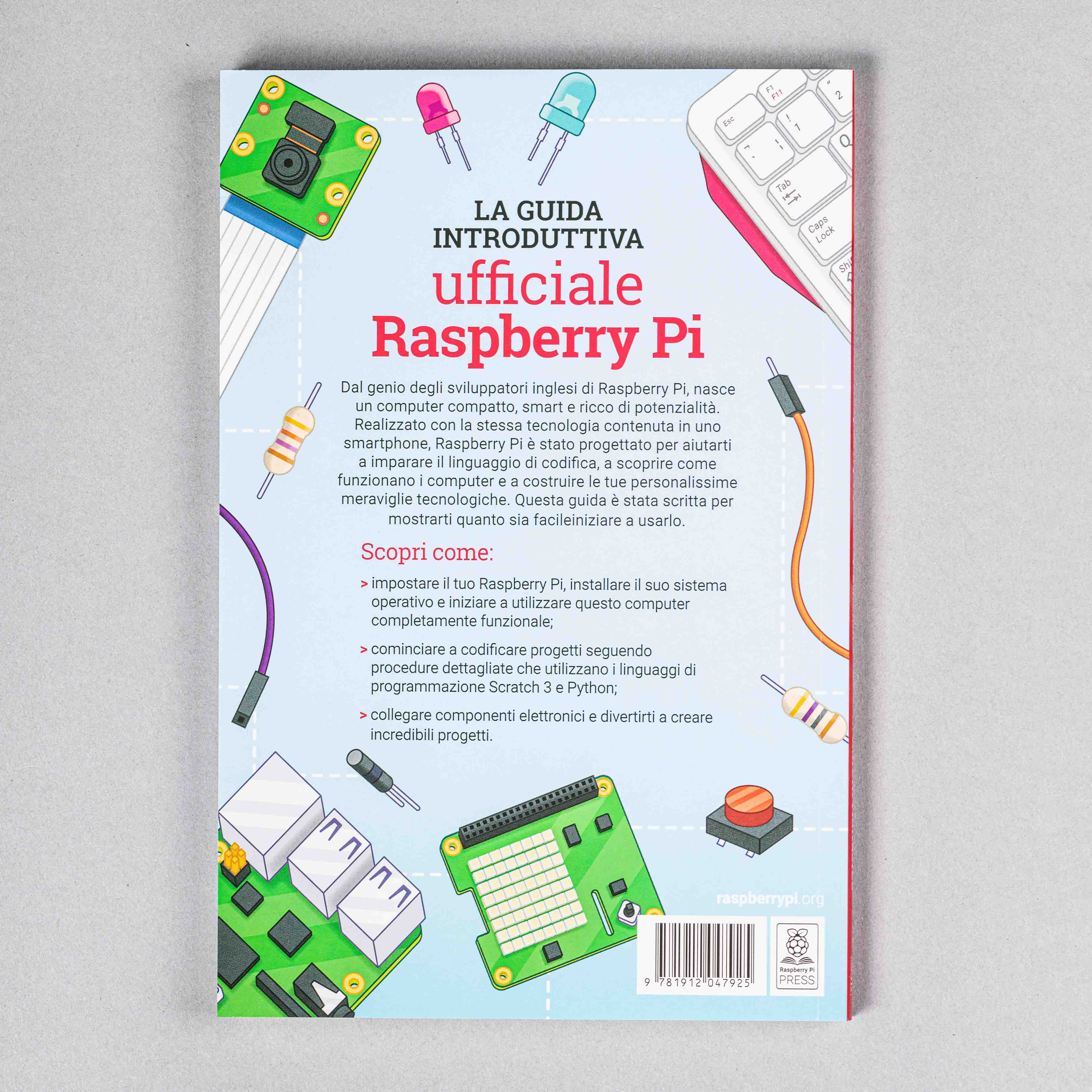 mag36 The Official Raspberry Pi Beginner's Guide - Italian