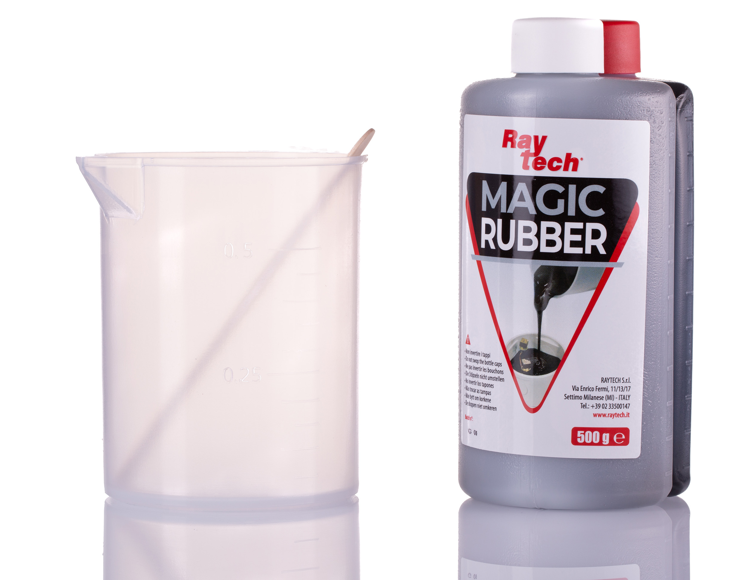 Raytech Magic-rubber Potting Compound Rubber 500 g