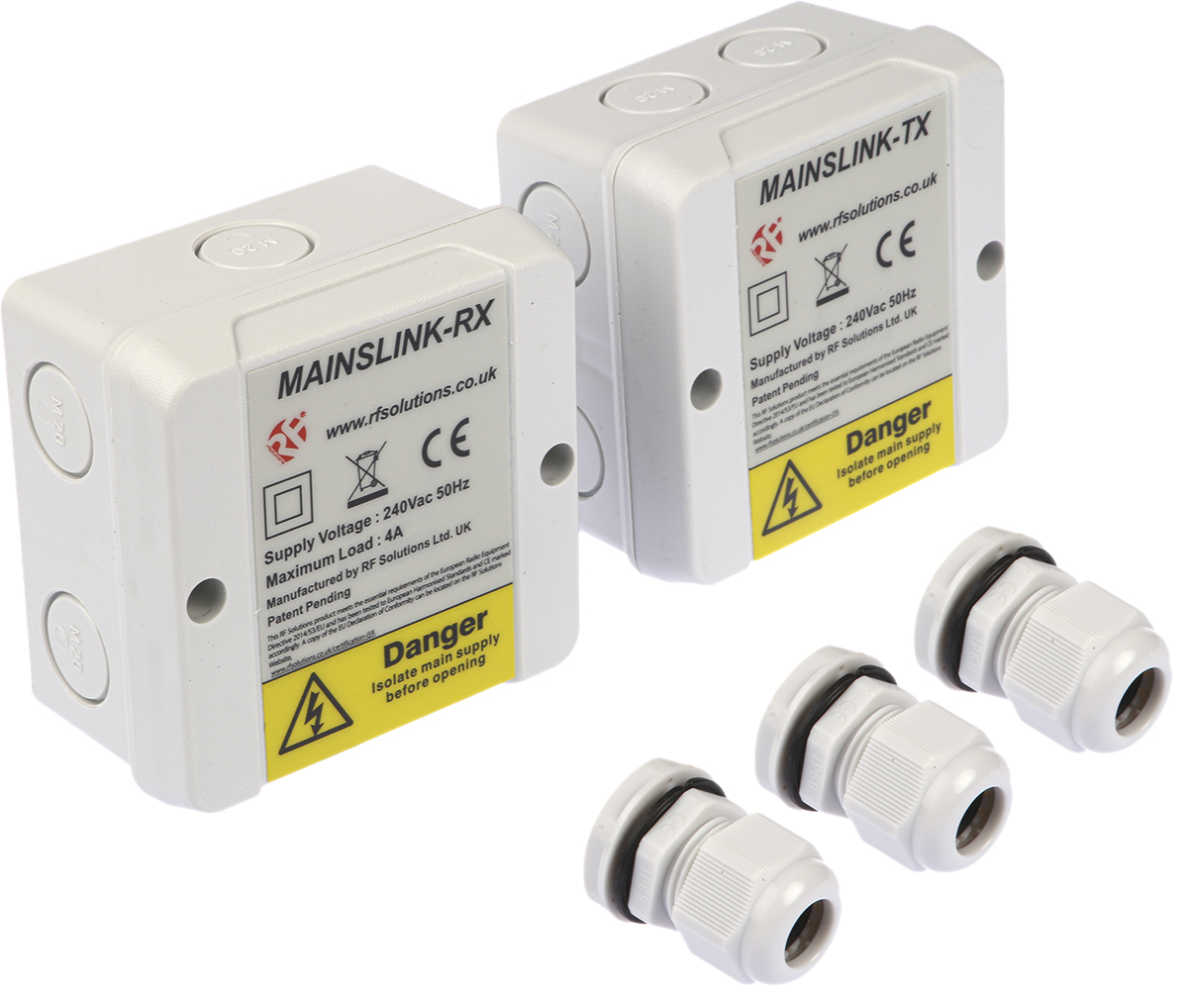 RF Solutions MAINSLINK Remote Control System,869.5 MHz