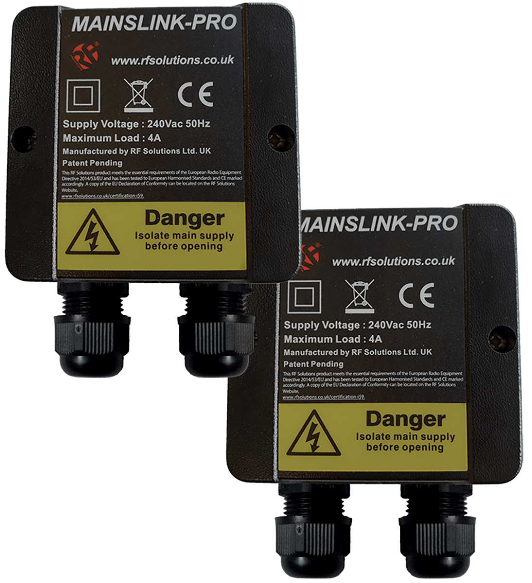 RF Solutions MAINSLINKPRO Remote Control System,869.5 MHz 5 km