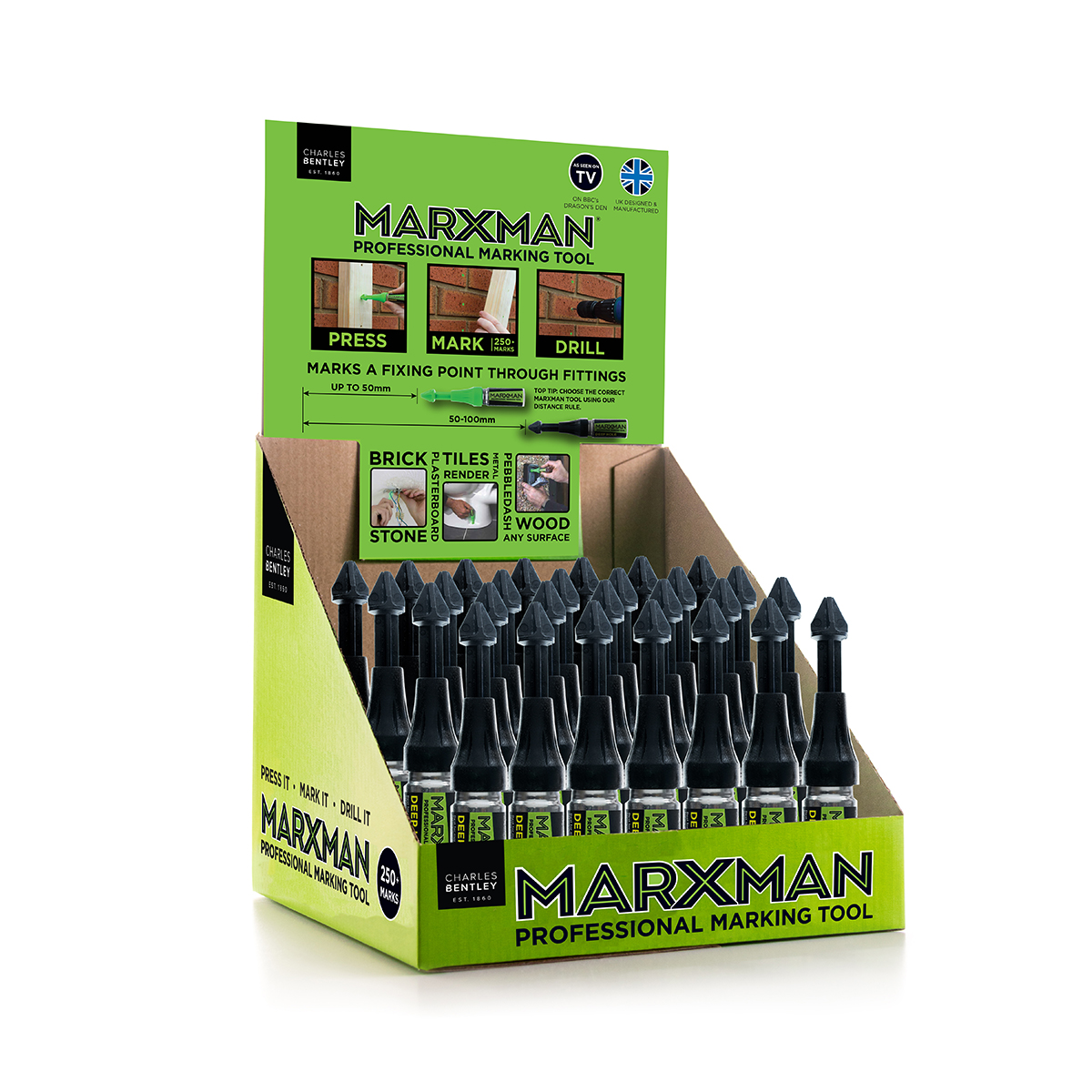 Marxman Black Marker Pen