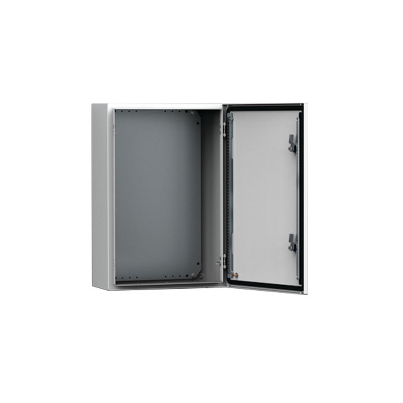 nVent HOFFMAN MAS Series Mild Steel Wall Box, IP66, 200 mm x 200 mm x 155 mm