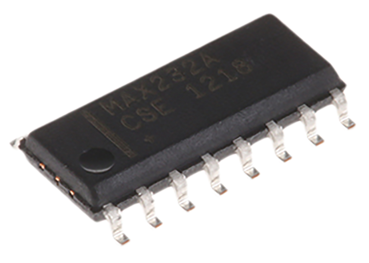 Maxim Integrated 5.5 V 4.5 V Single Ended Cable Transceiver 16-Pin SOIC, MAX232ACSE+T