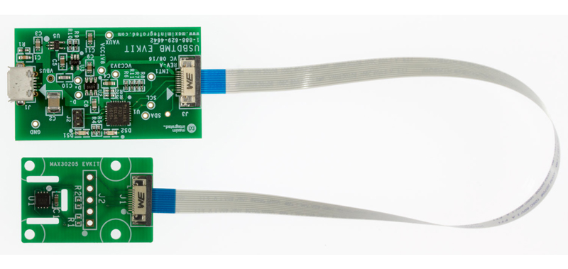 Maxim Integrated MAX30205 Human Body Temperature Sensor Evaluation Kit Temperature Sensor Evaluation Kit for MAX30205