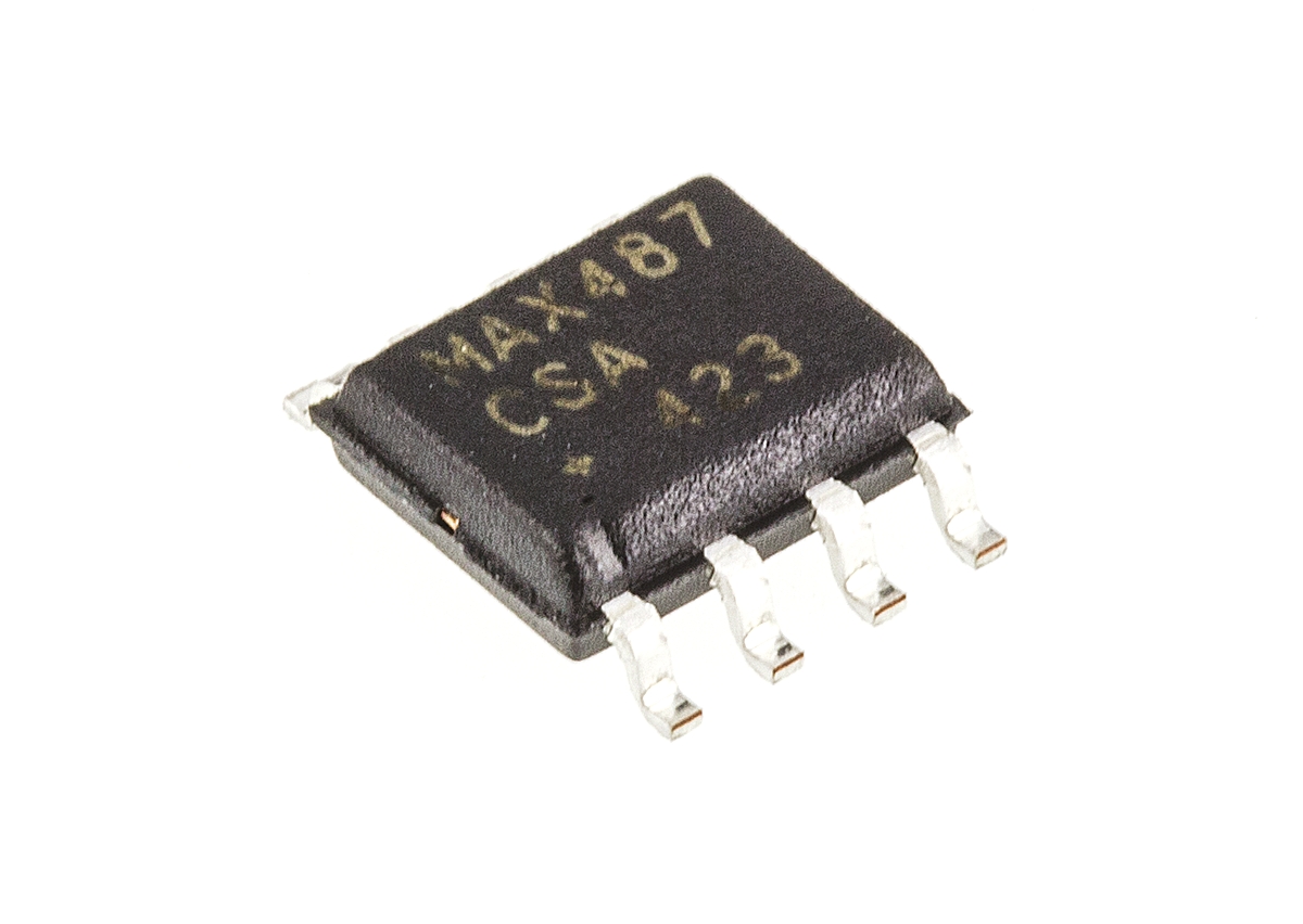 Maxim Integrated MAX487CSA+ Line Transceiver, 3 State, 8-Pin SOIC