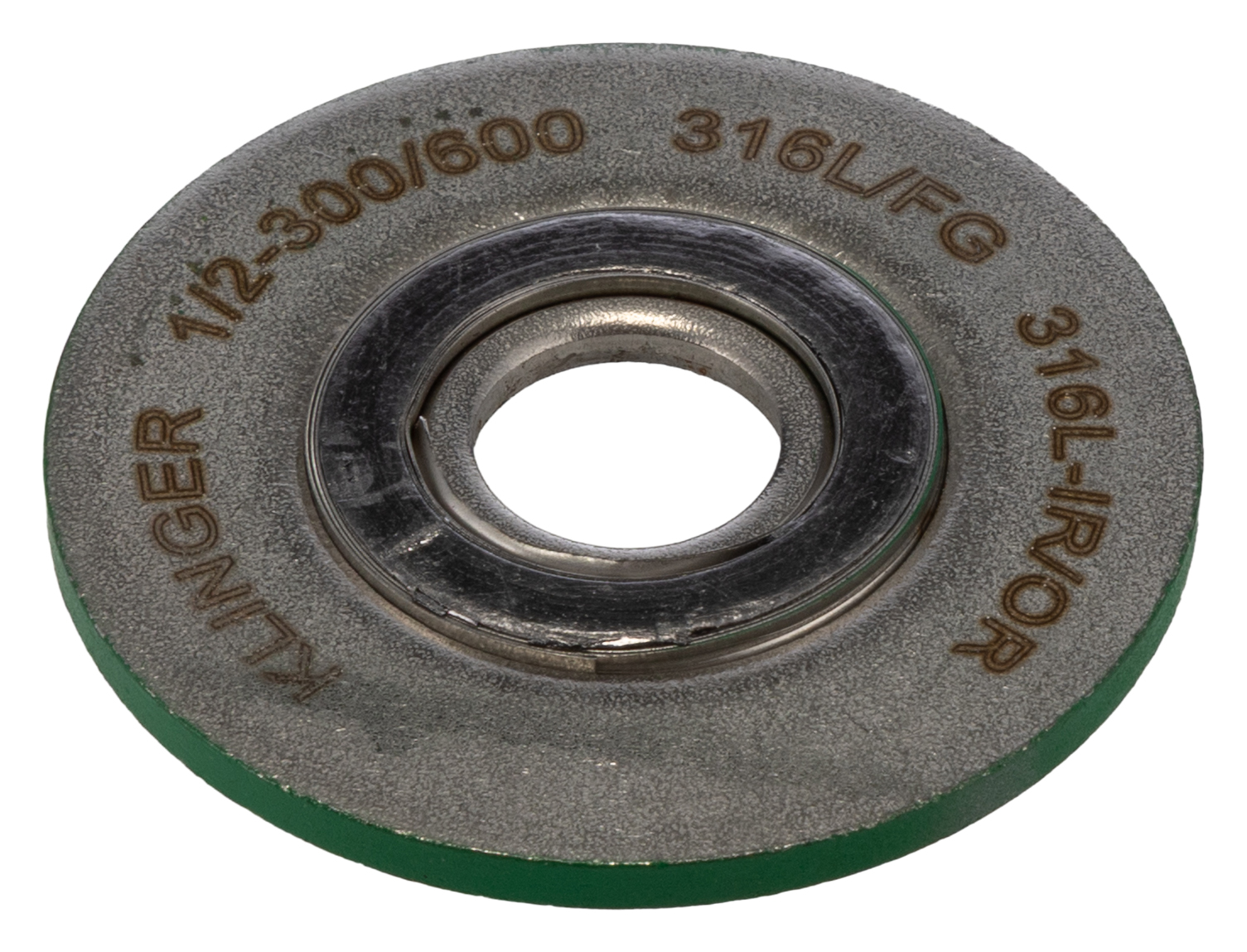 Klinger Stainless Steel Spiral Wound Gasket Gasket, 14.3 mm ID, 54 mm OD