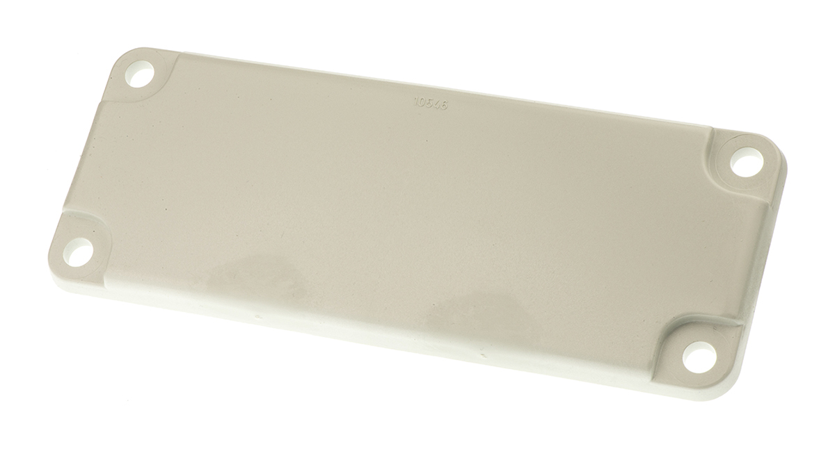 Fibox Polycarbonate Gland Plate for Use with EK Enclosure x 217 mm x 85mm