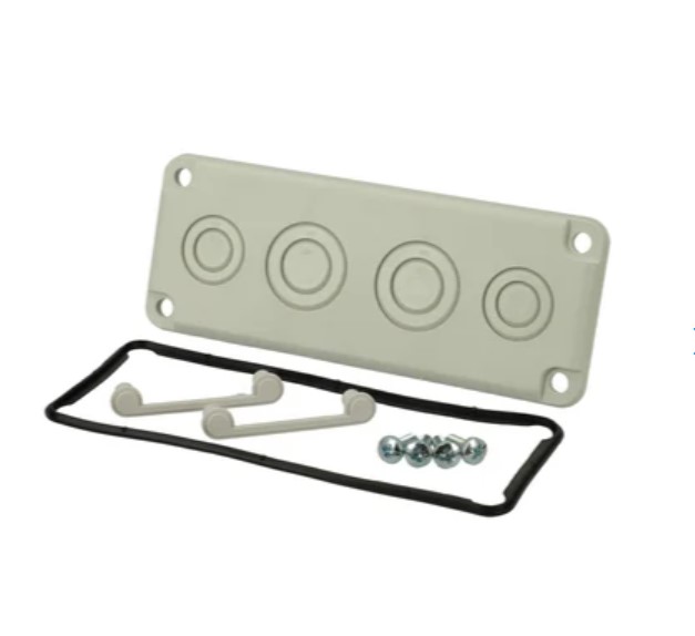 Fibox Structural System Cable Management, Polycarbonate 62 mm Internal Width 193 mm Internal Height, 216 mm L