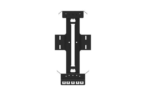 mb-afn-pwbbk-400mm HellermannTyton Connectivity SC, SC/APC, LC/APC, LC, Duplex Fibre Optic Patch Panel With 30 Ports Populated, 384 mm 384