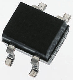 Vishay Bridge Rectifier, 200 V 35 A, 4-Pin Single