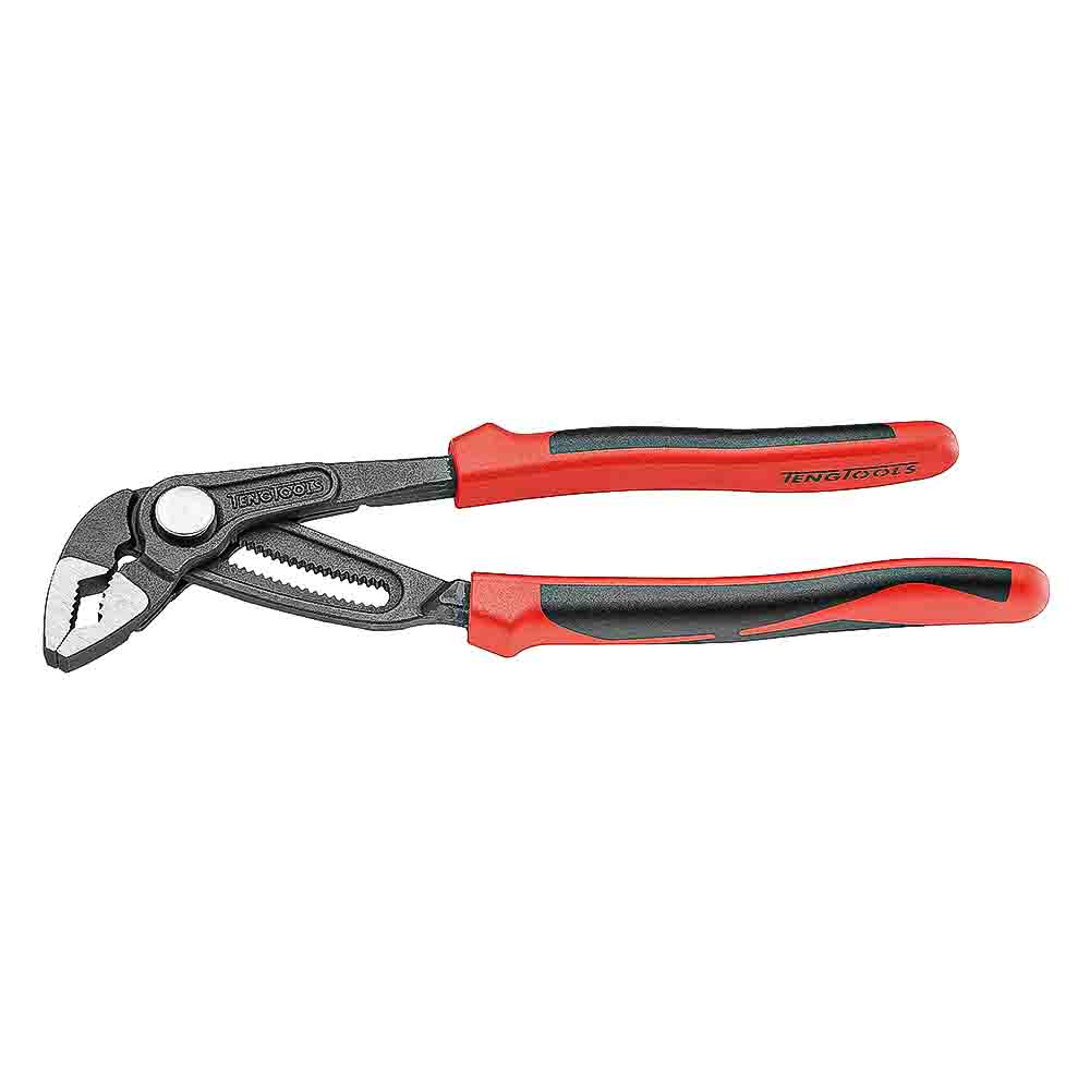 Teng Tools Water Pump Plier, 10 in Overall Serrated