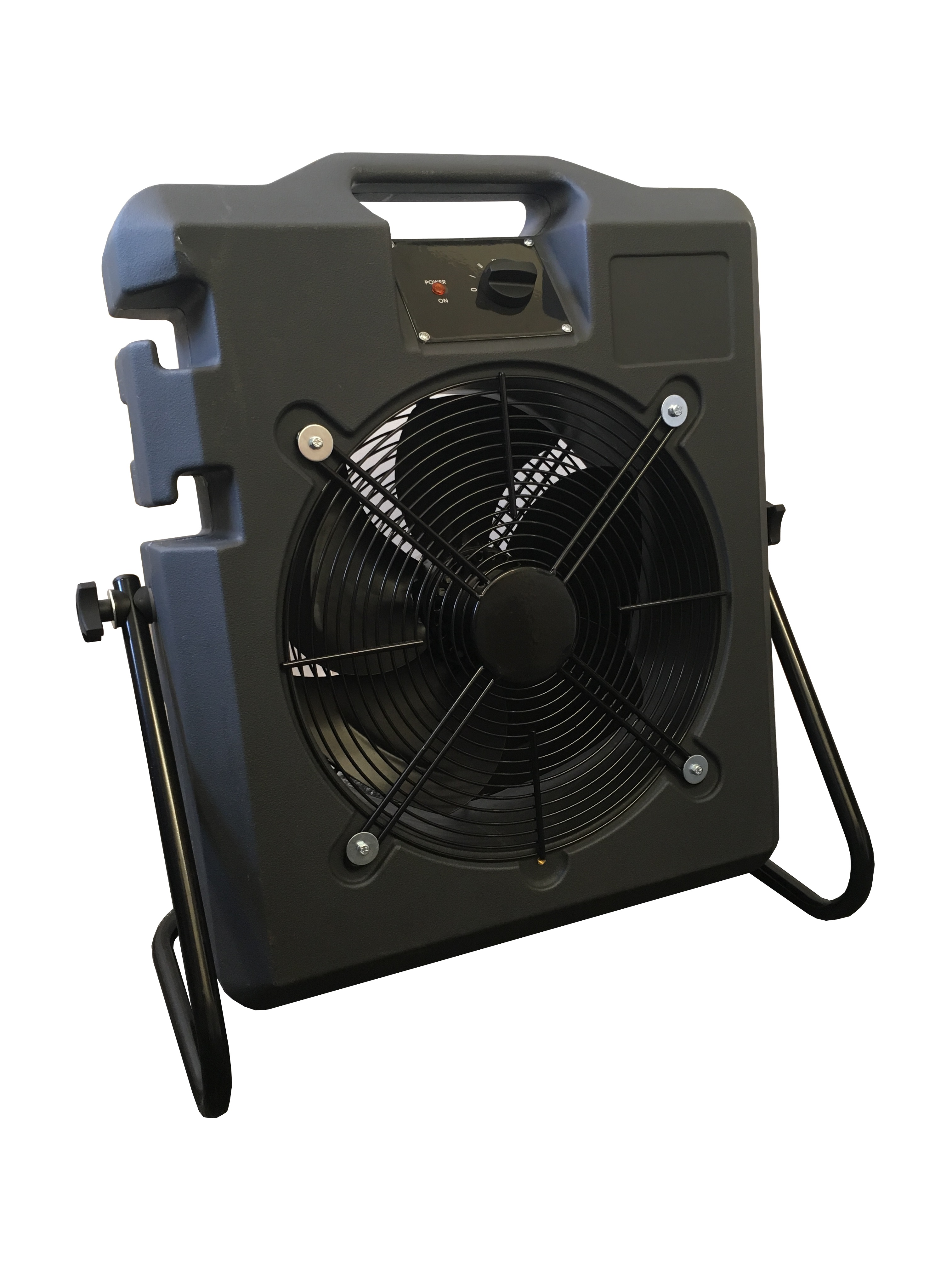 Broughton MB50 Floor Fan 6500 m³/h 500 mm blade diameter 3 speed 230V with plug: Type G, Type F