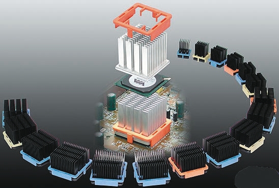 Malico Heatsink, Clip 25 mm 27 mm 27mm