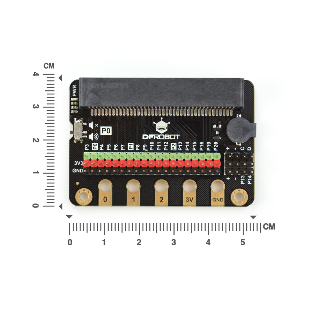 mbt0008 DFRobot MBT0008 BBC Micro:bit Add-on IO Extender For Micro:Bit (V2)