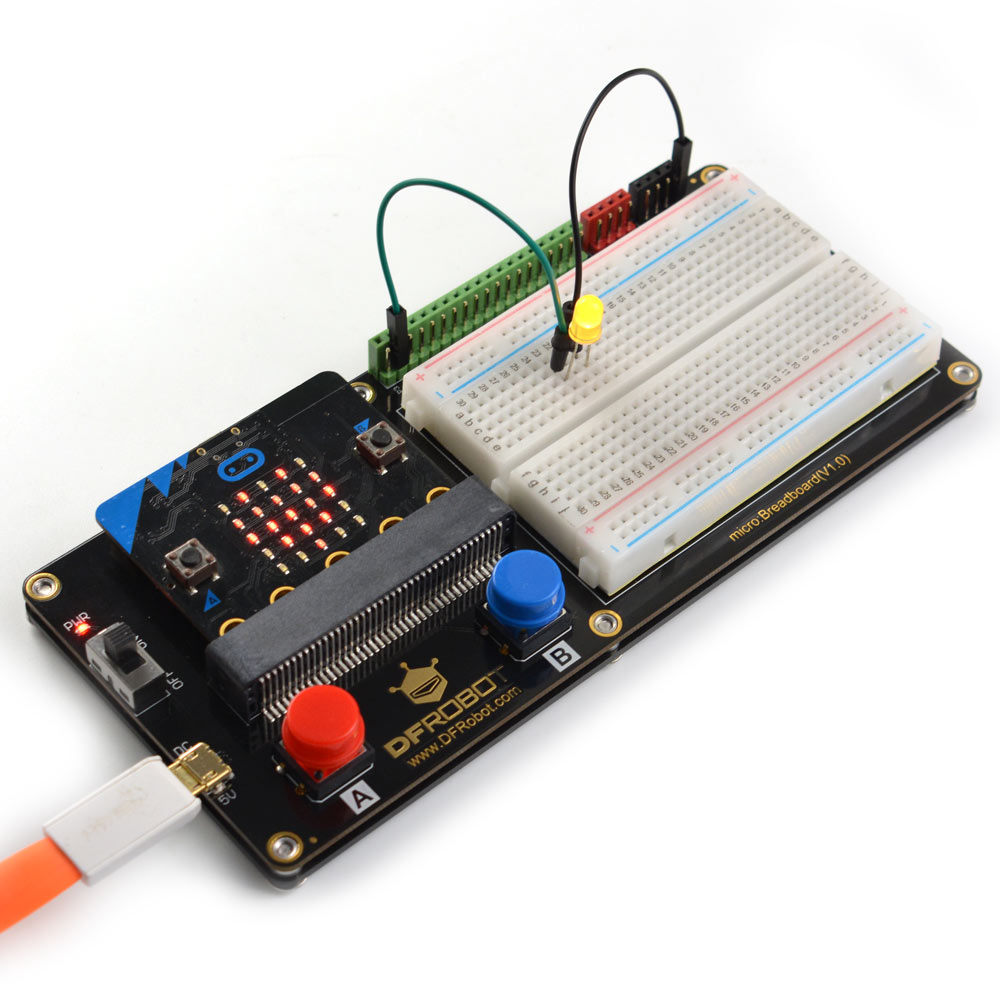 mbt0009 DFRobot MBT0009 BBC Micro:bit Add-on Micro: Breadboard