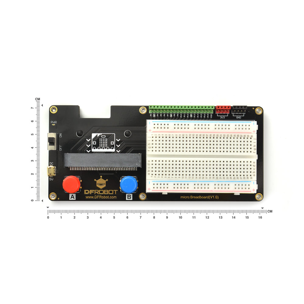 mbt0009 DFRobot MBT0009 BBC Micro:bit Add-on Micro: Breadboard