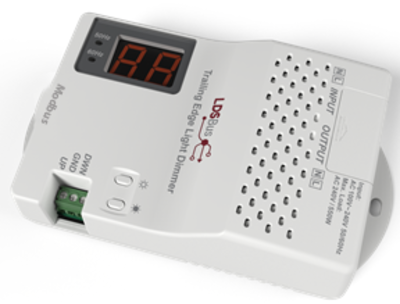 Bridgetek MC-0301 Trailing Edge Dimmer Dimming Controller, DIN Rail, Flush Mount, 100 to 400V