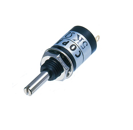 Nidec Components MC1003 10 kΩ Rotary Potentiometer 3-Turns 1-Gang, MC1003-000-103