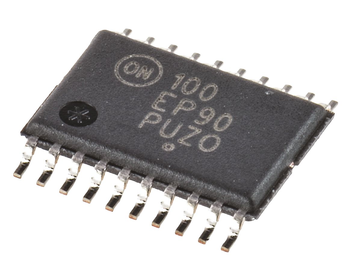 onsemi MC100EP90DTG, Logic Level Translator Translator 6 ECL, LVECL to LVPECL, PECL, 20-Pin TSSOP