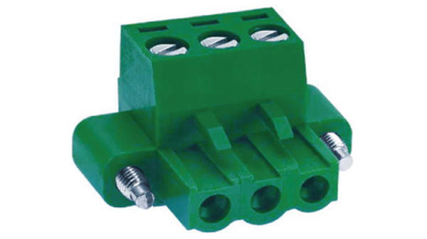 Deca MC101 Series Pluggable Terminal Block, 4-Contact, 5.08 mm Pitch, 1 Row, MC101-50804