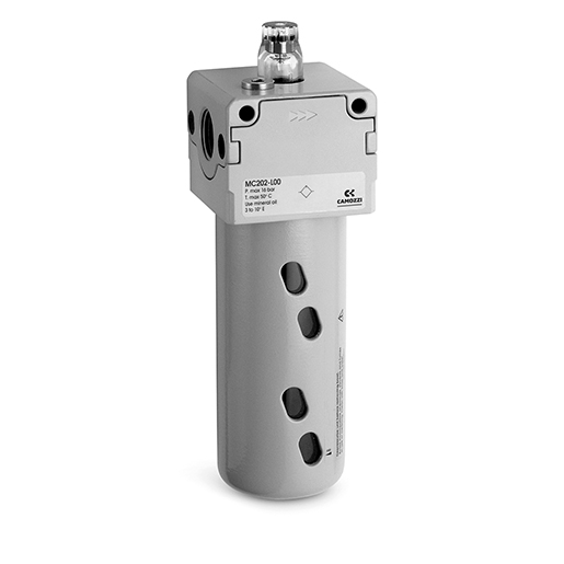 Camozzi 1/4 in G Pneumatic Lubricator 16 bar, MC Series