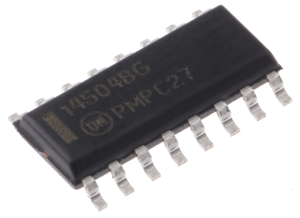 onsemi, Logic Level Translator Level Translator 4 CMOS, TTL to CMOS, 16-Pin SOIC