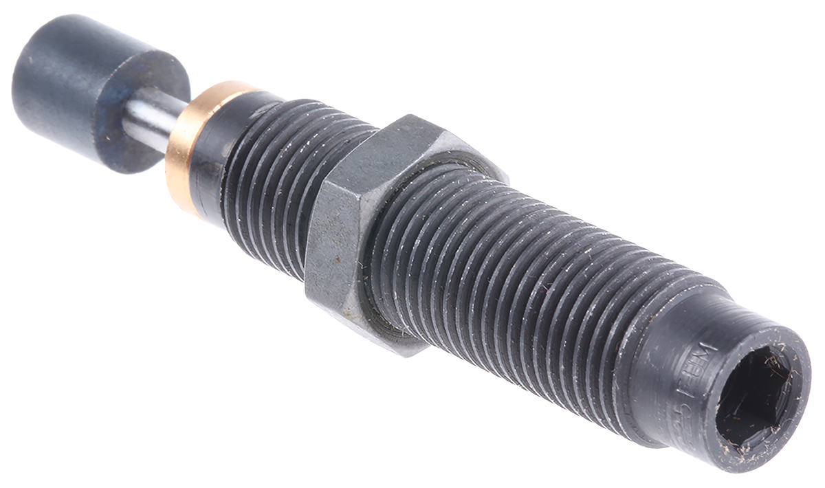 ACE Shock Absorber, MC25EUM, 43 mm Body Length, 57.6 mm Body Length, 6 mm Body Length, M10 x 1 Thread Size