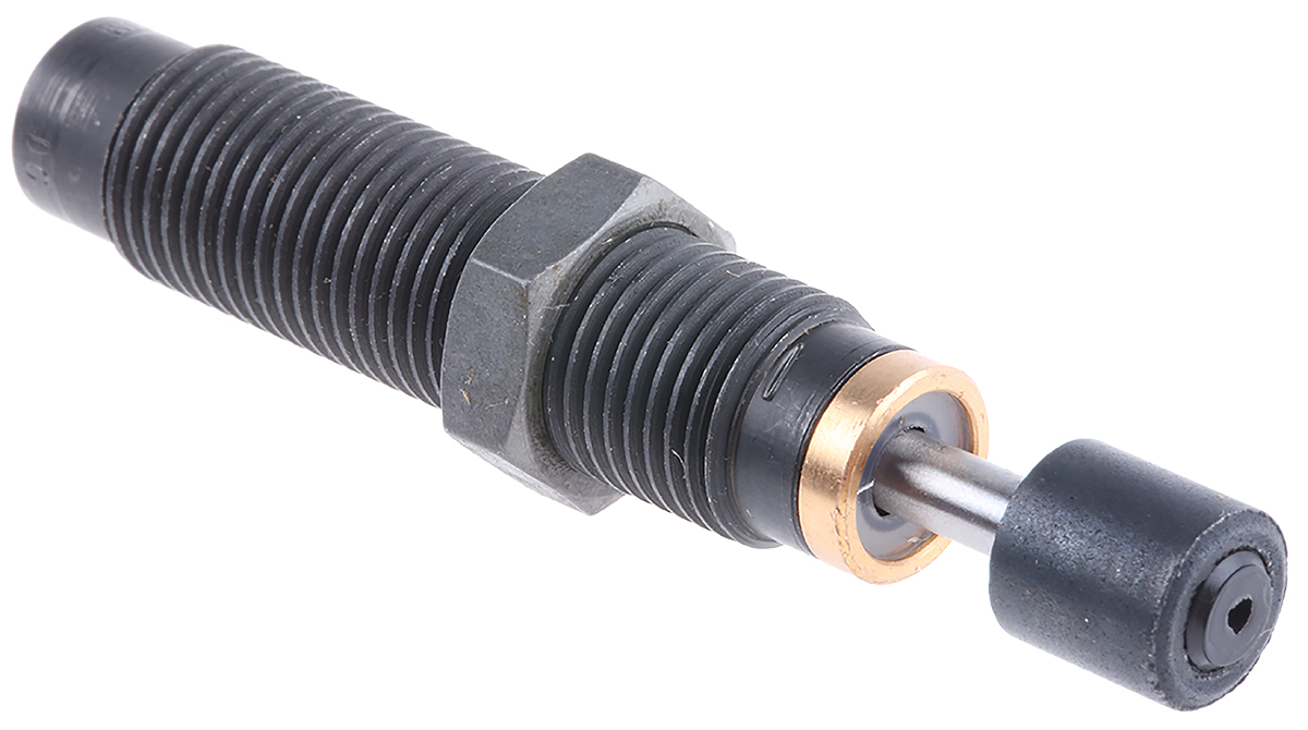 mc25eum ACE Shock Absorber, MC25EUM, 43 mm Body Length, 57.6 mm Body Length, 6 mm Body Length, M10 x 1 Thread Size