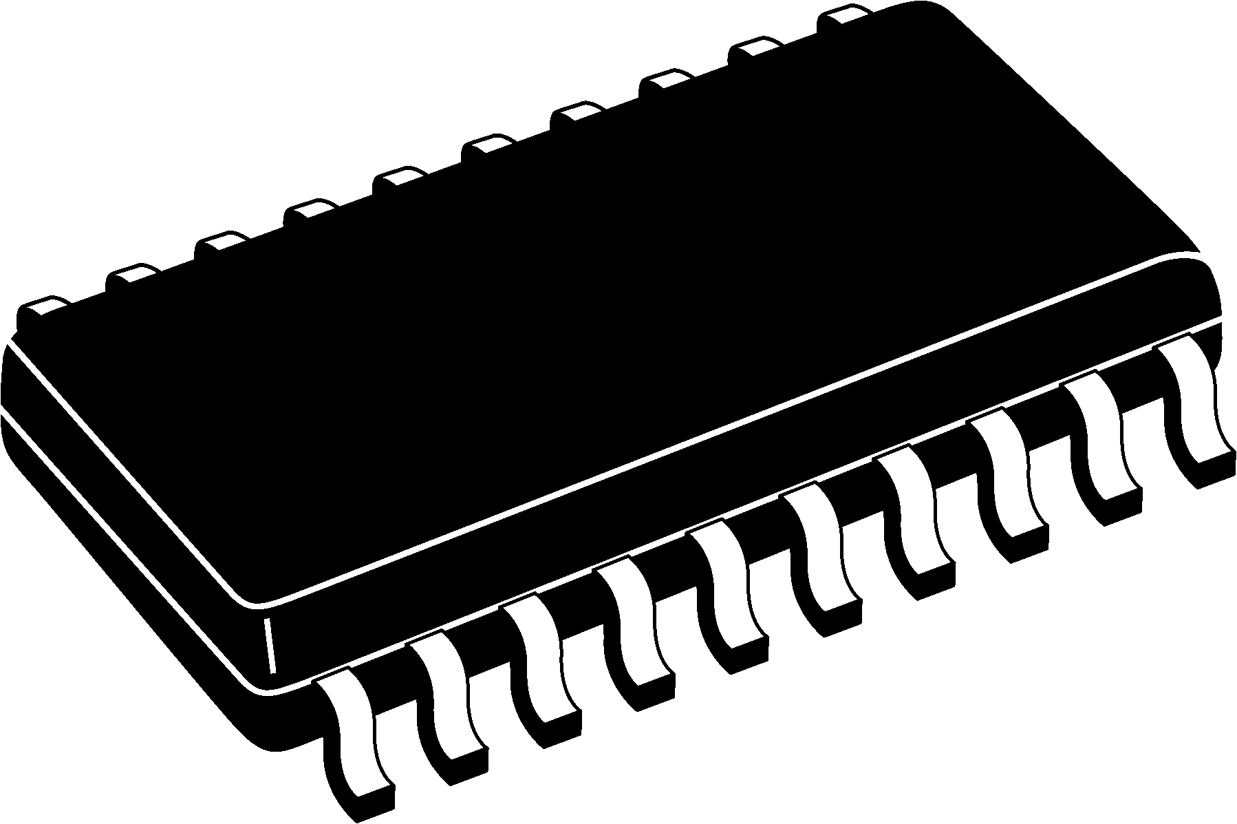 onsemi MC74HC573ADWG 8-Bit Latch, Transparent, 3 State, 20-Pin SOIC