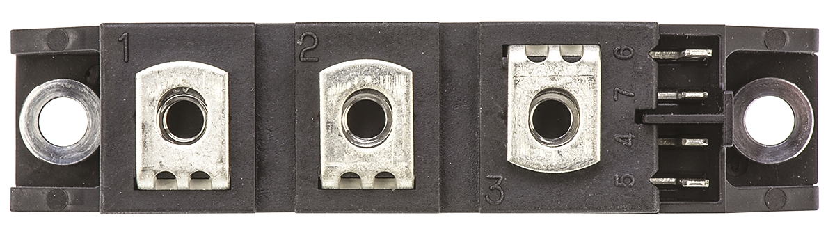 mcc56-12io1b IXYS MCC56-12IO1B, Dual Thyristor Module 1200 V 1.6 kA, 64 A 100 mA 1.57 V TO-240AA 7-Pin