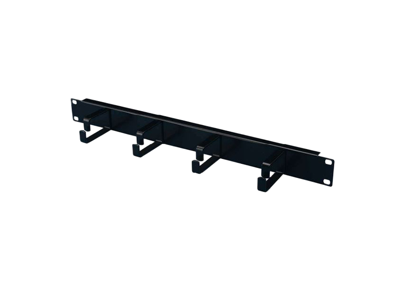 TUK Limited Steel Cable Management Component Cable Management Ring for Use with 19 in Racks and Cabinets, 4 Rings 44 mm,