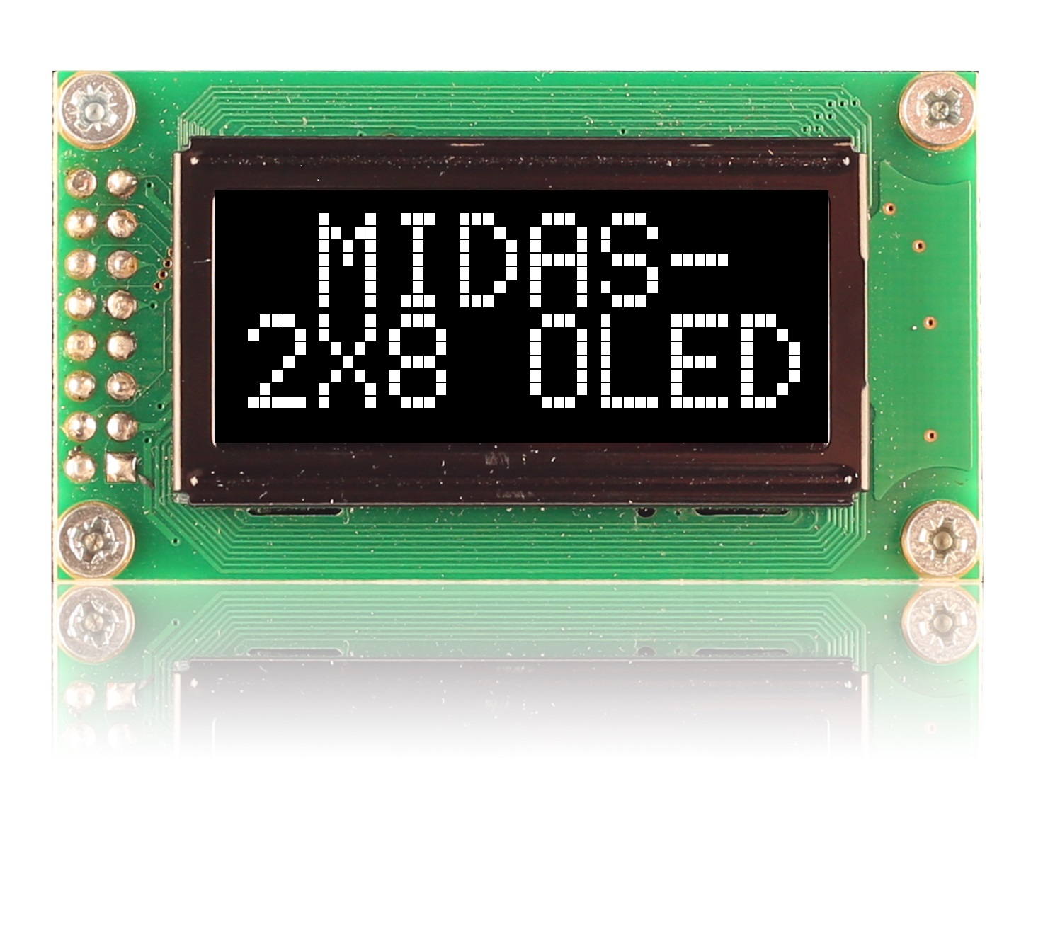 Midas 3.67 in Passive matrix White OLED Display COB Parallel