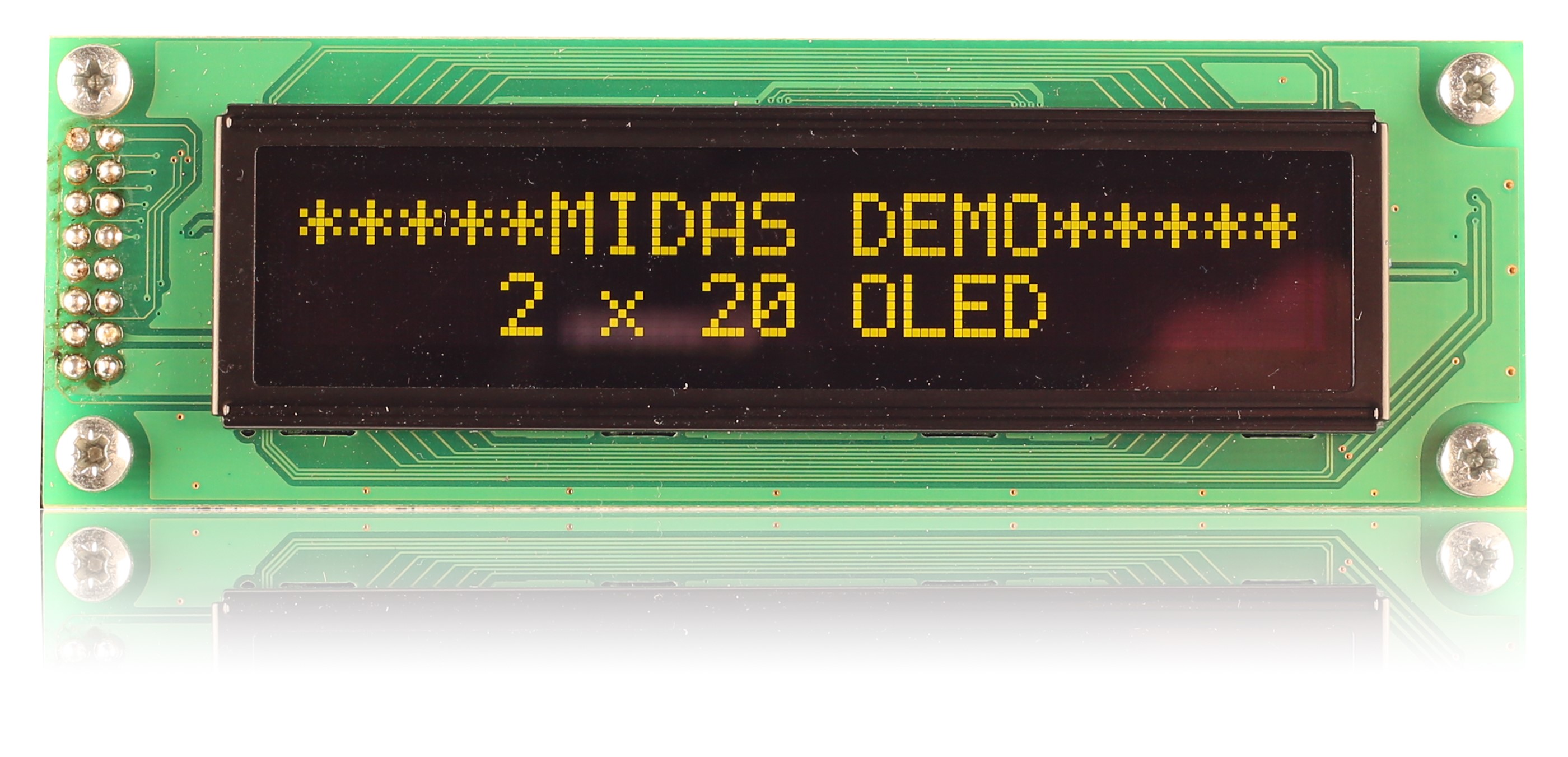 Midas 3.08 in Yellow OLED Display COB Parallel
