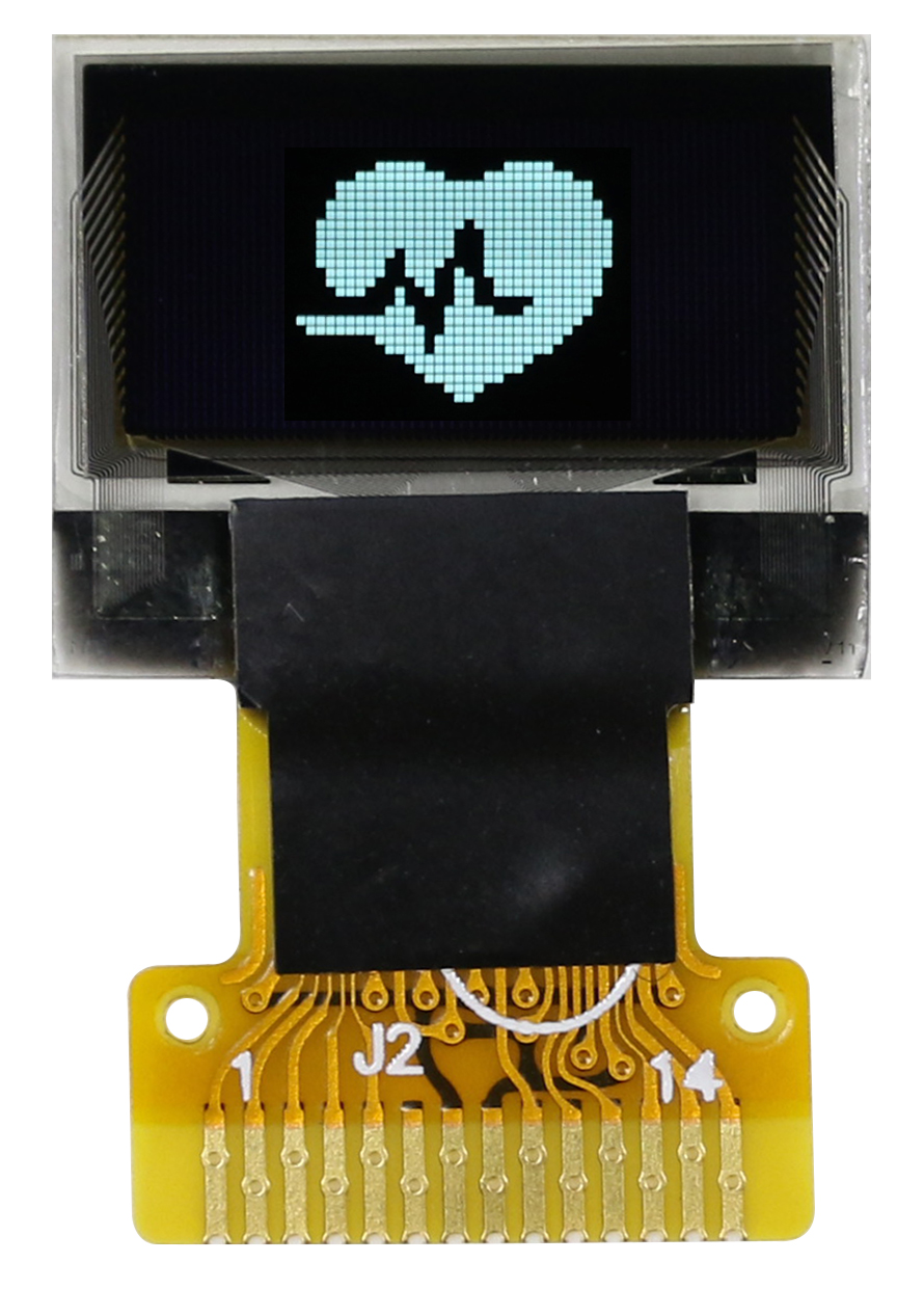 Midas 0.49 in Passive matrix White OLED Display 64 x 32 pixel COT I2C