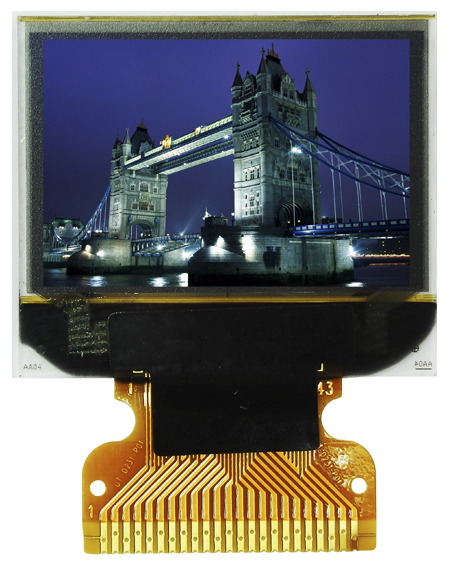 Midas 0.95 in Passive matrix OLED Display 96 x 64 pixel TAB Multi