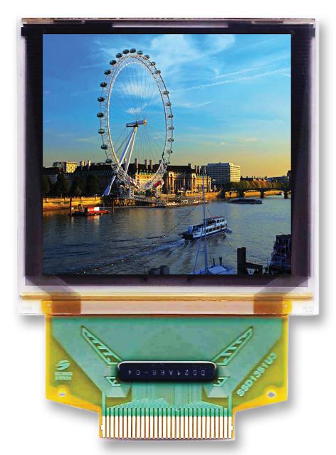 Midas 1.5 in Passive matrix 262144 Million OLED Display 128 x 128 pixel COT Multi