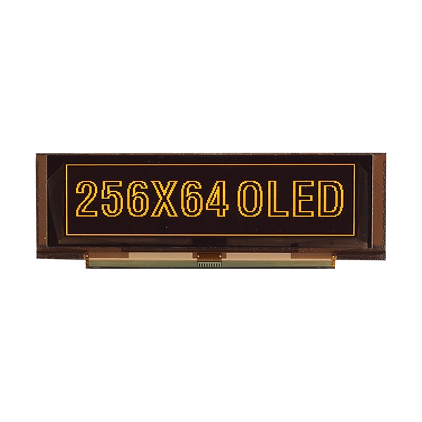 Midas Passive matrix Yellow OLED Display 256 x 64 pixel COT Parallel, SPI