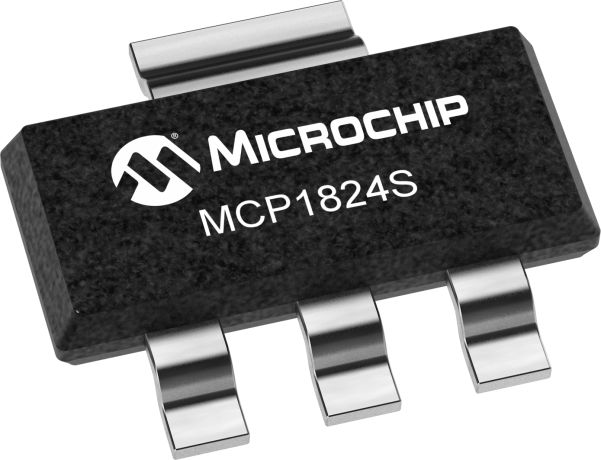 Microchip MCP1824ST-1802E/DB, Voltage Regulator 6V SOT-223 3-Pin