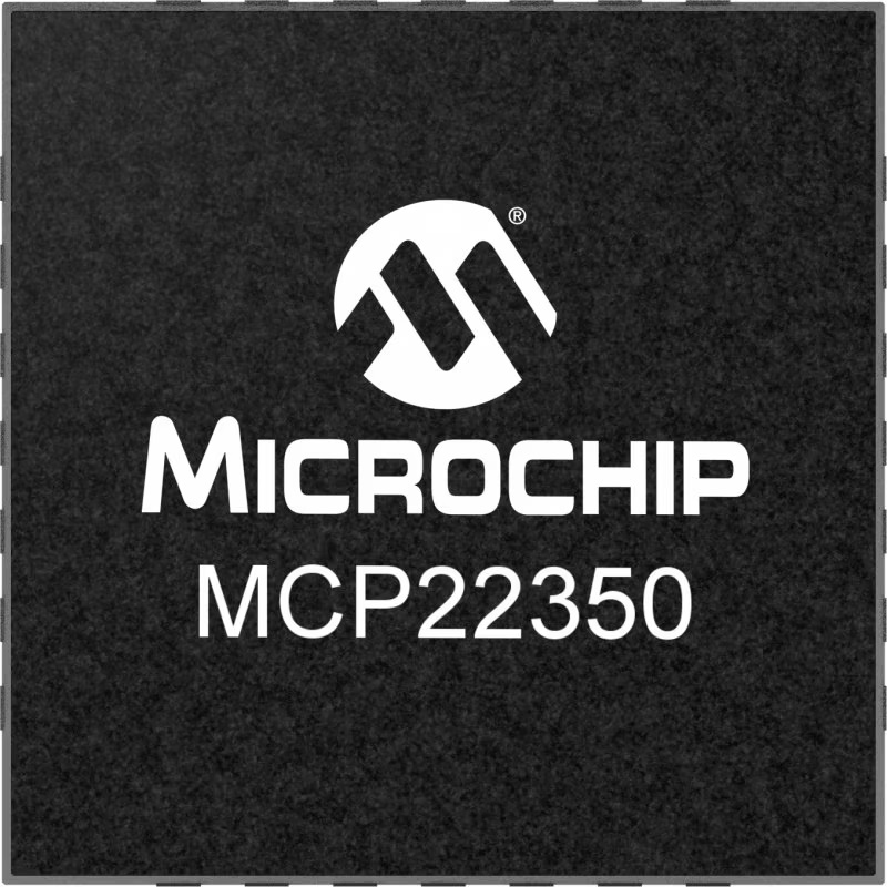 Microchip MCP22350T-2I/Q8X, USB Controller, 5V, USB Type C, 3.3 V, 28-Pin VQFN