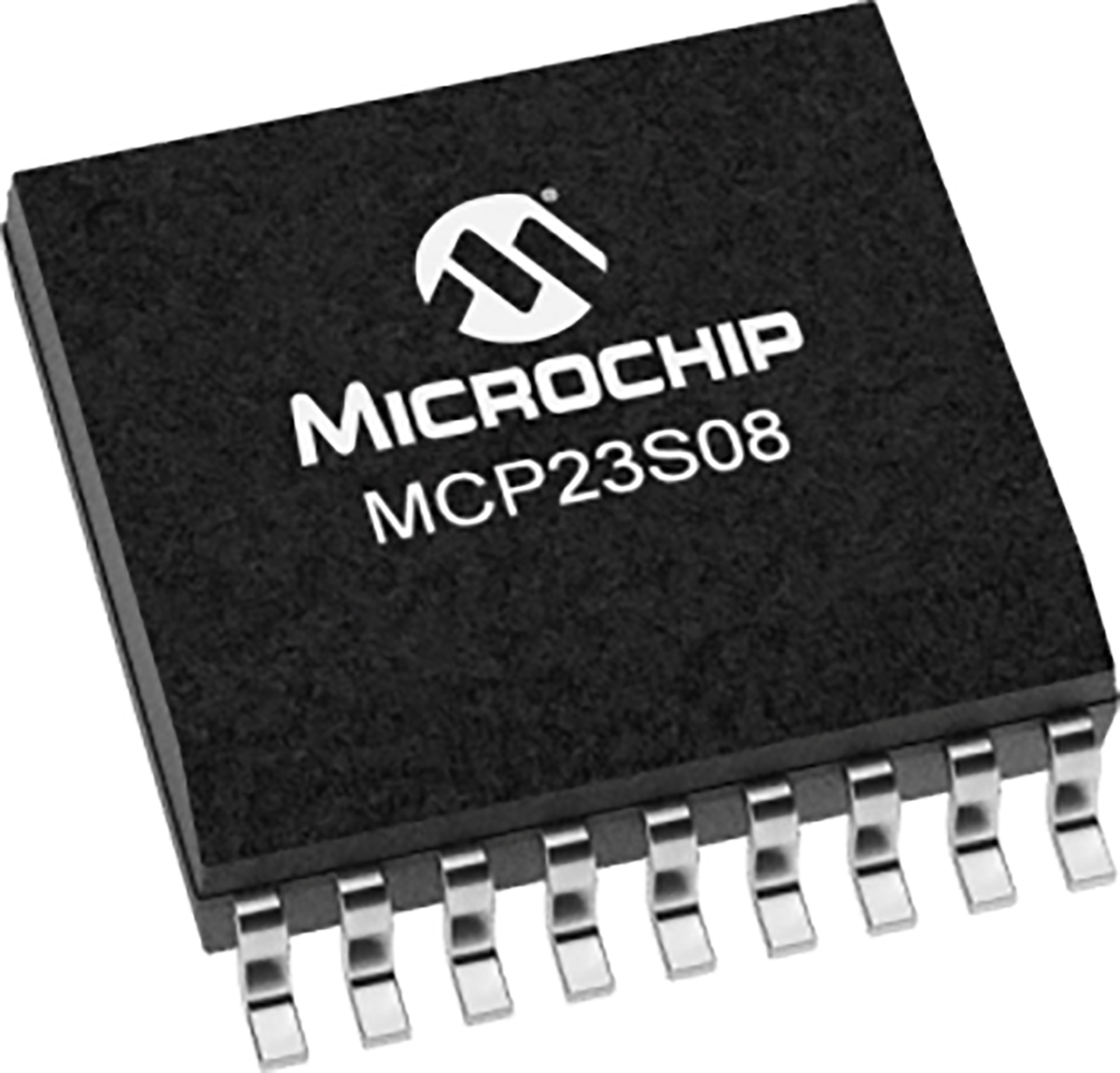 Microchip 8-Channel I/O Expander SPI SSOP 20, MCP23S08T-E/SS