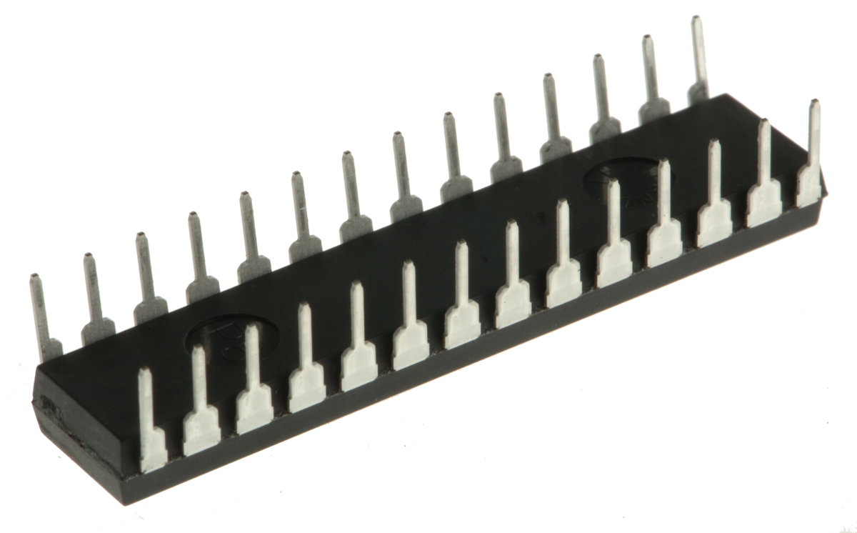 mcp23s17-esp Microchip 16-Channel I/O Expander SPI PDIP 28, MCP23S17-E/SP