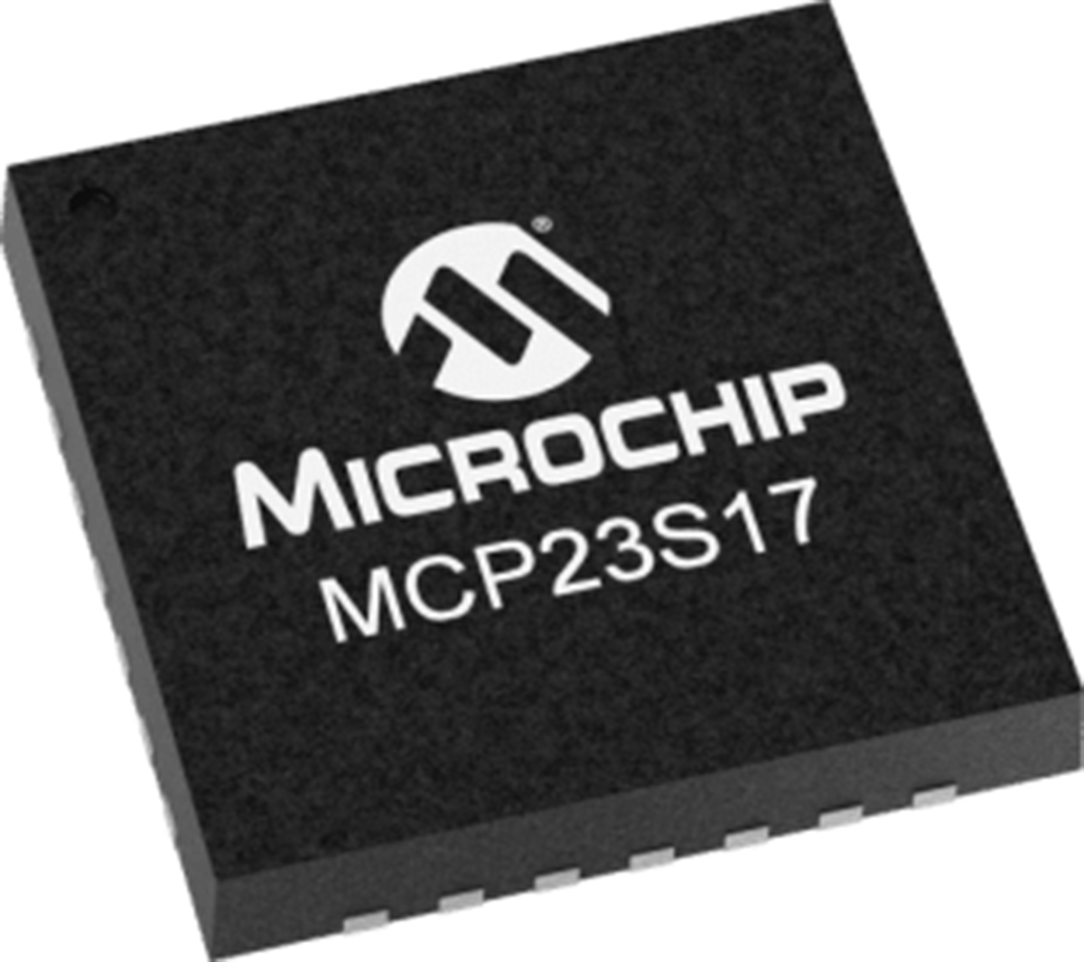 Microchip 16-Channel I/O Expander SPI QFN 28, MCP23S17T-E/ML