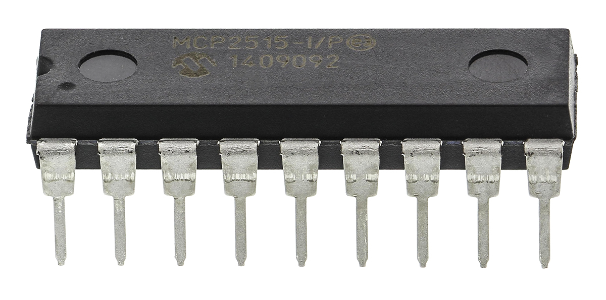 Microchip, CAN Controller 1 Mbps, 18-Pin PDIP