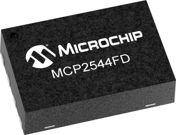 Microchip MCP2544FDT-E/MNY, CAN Caps 8 Mbps, 8-Pin TDFN