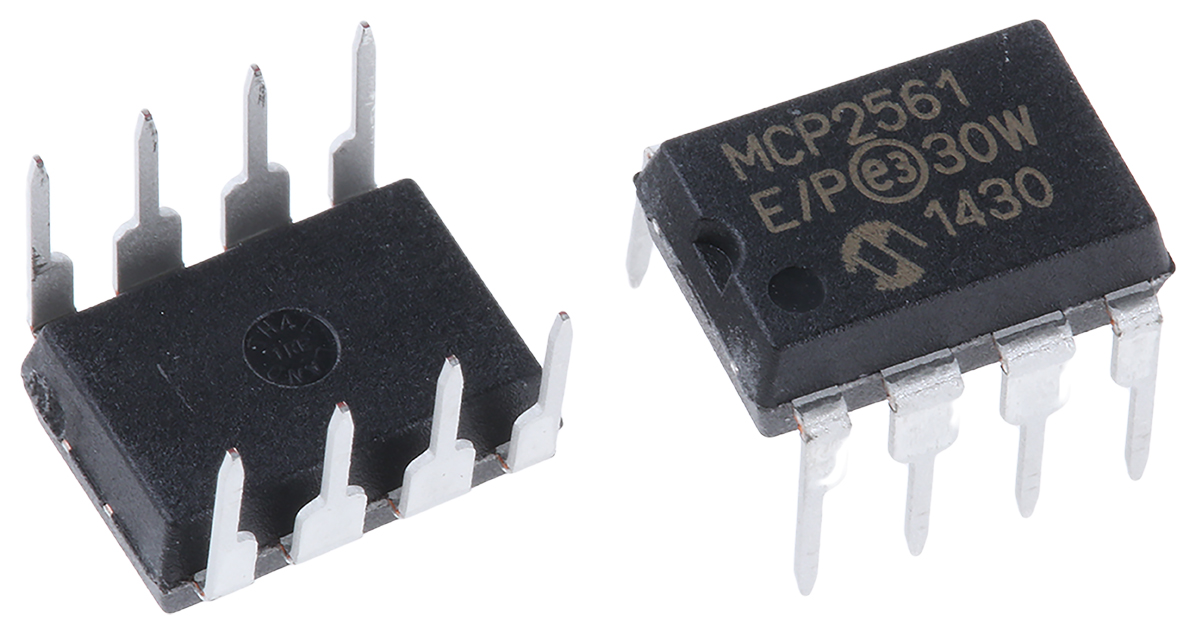 Microchip, CAN Transceiver 1 Mbps, 8-Pin PDIP