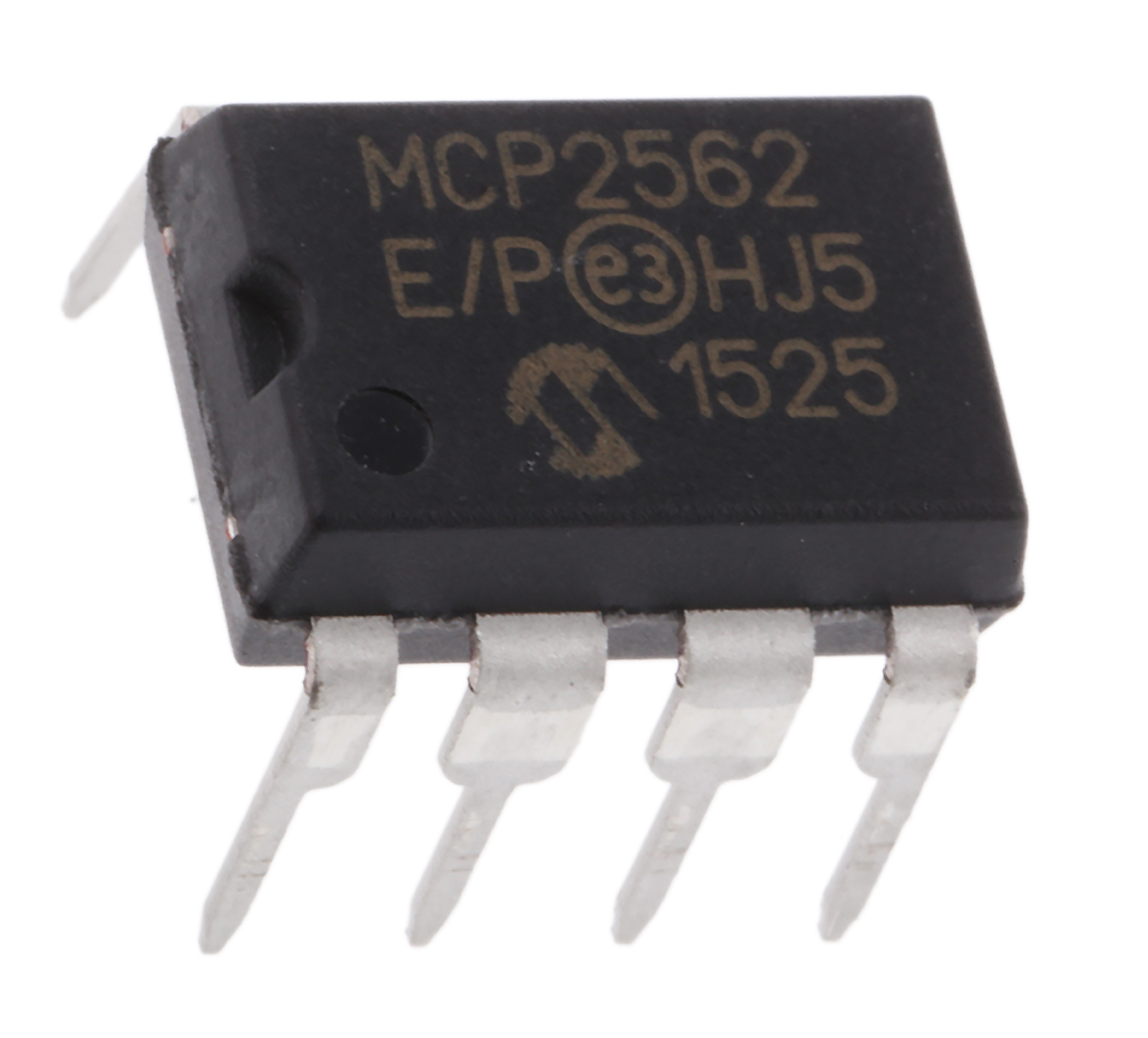 Microchip MCP2562-E/P, CAN Transceiver 1 Mbps, 8-Pin PDIP